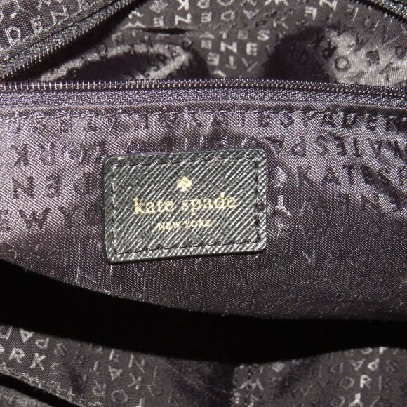 Kate Spade New York Purple Zip Nylon Tote Bag ----AS IS---READ READ READ---- - Picture 9 of 16